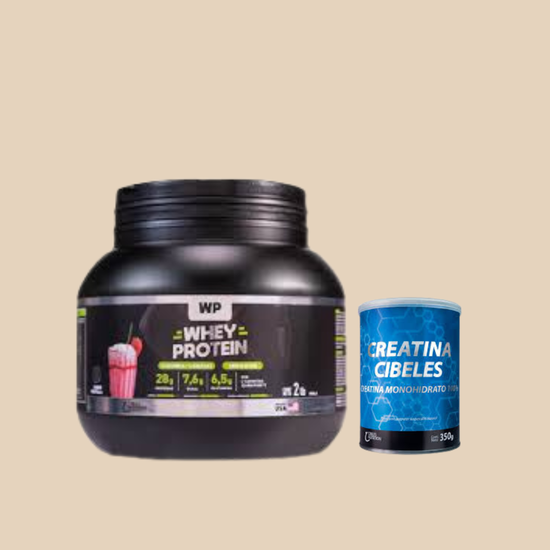 Combo Whey Protein WP Protein + Creatina Cibeles 350gr