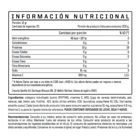 COLAGENO ENACCION 240GR SABOR NARANJA - ENA