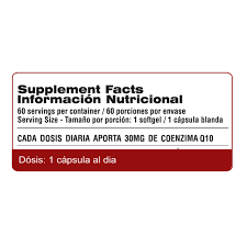 COENZIMA CQ10 30 MG 60 SOFT. - QUALIVITS
