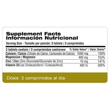 CALCIUM-MAGNESIUM-CITRATE 100 TABS. - QUALIVITS