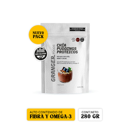 CHIA PUDDINGS PROTEICOS - GRANGER