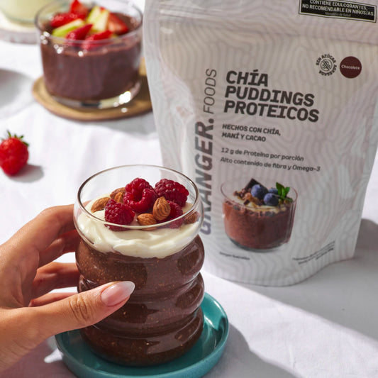CHIA PUDDINGS PROTEICOS - GRANGER