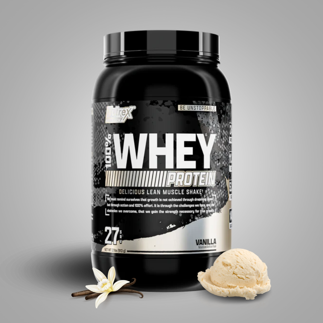 100% WHEY VAINILLA 2 LBS - NUTREX