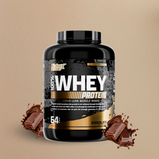 100% WHEY CHOCOLATE 5 LBS - NUTREX