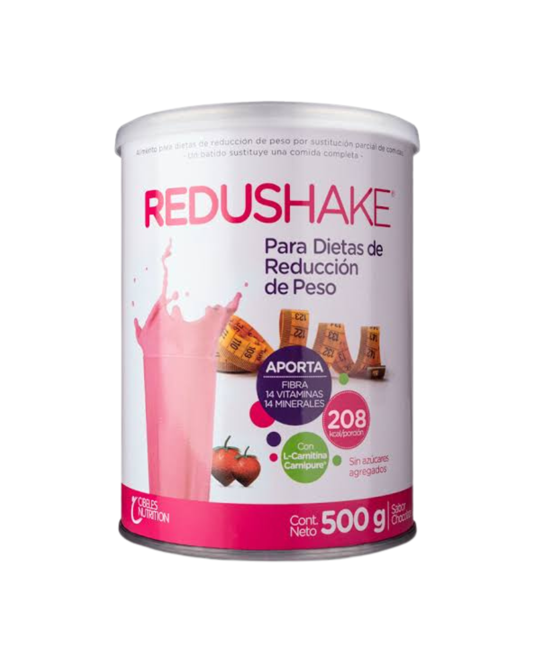 REDUSHAKE FRUTILLA 500G - CIBELES