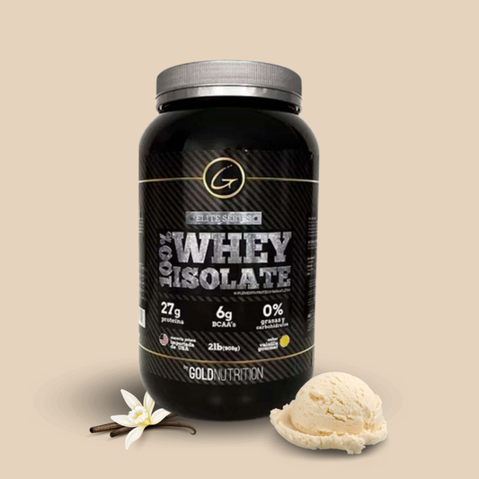 WHEY ISOLATE VAINILLA 2LB - GOLD NUTRITION