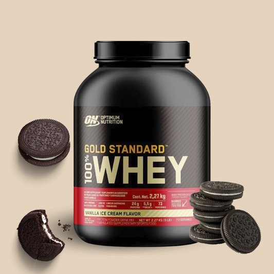 OPTIMUM NUTRITION GOLD STD WHEY COOKIES&CREAM 5LB - OPTIMUM NUTRITION