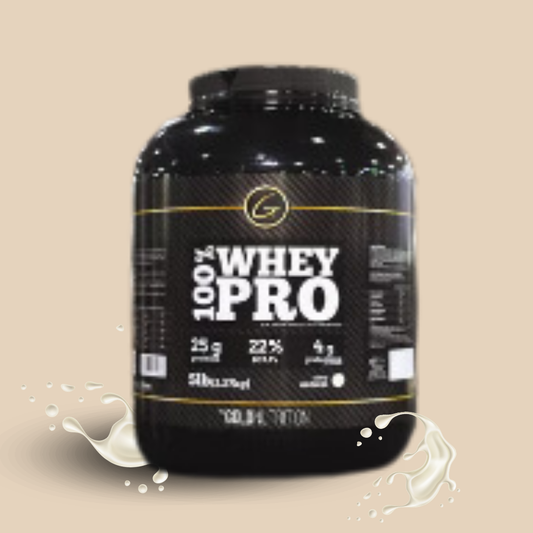 100% WHEY PRO NATURAL 5LB - GOLD NUTRITION