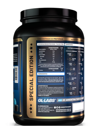 WHEY PROTEIN 7900 GENTECH. Vanilla (Libre de Gluten)