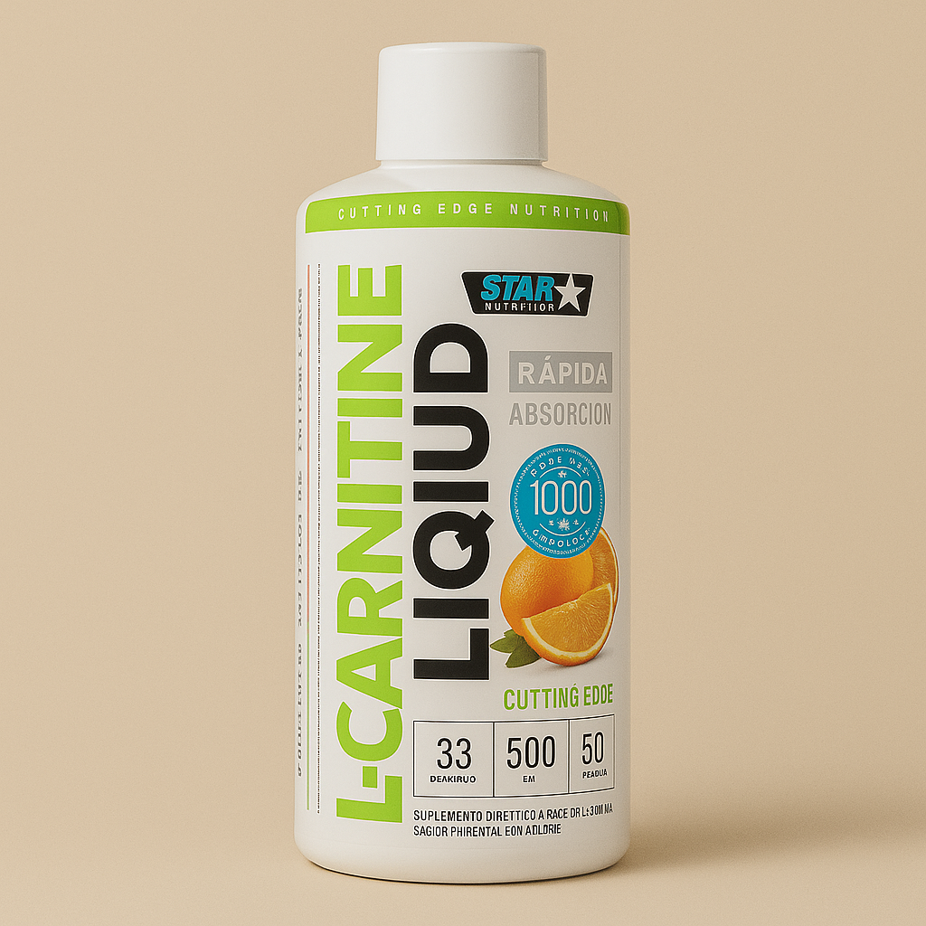 L CARNITINA LIQUIDA QUEMADOR DE GRASAS STAR NUTRIT – STAR NUTRITION