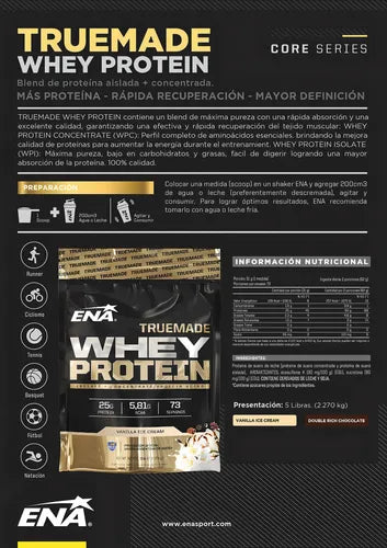 ENA WHEY TRUE MADE VAINILLA 5LB – ENA