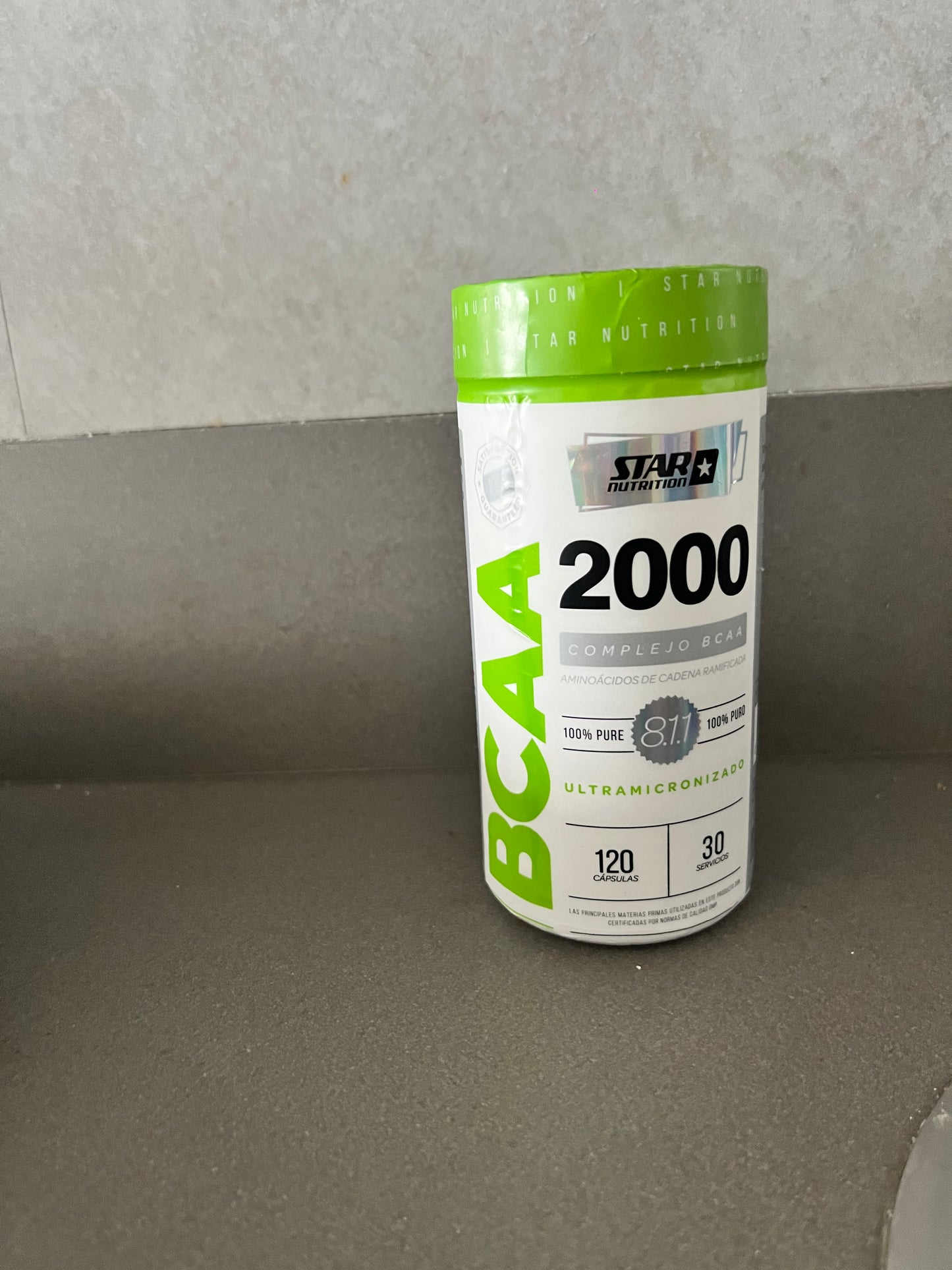 BCAA 2000 STAR NUTRITION X 120 CAPSULAS USA – STAR NUTRITION