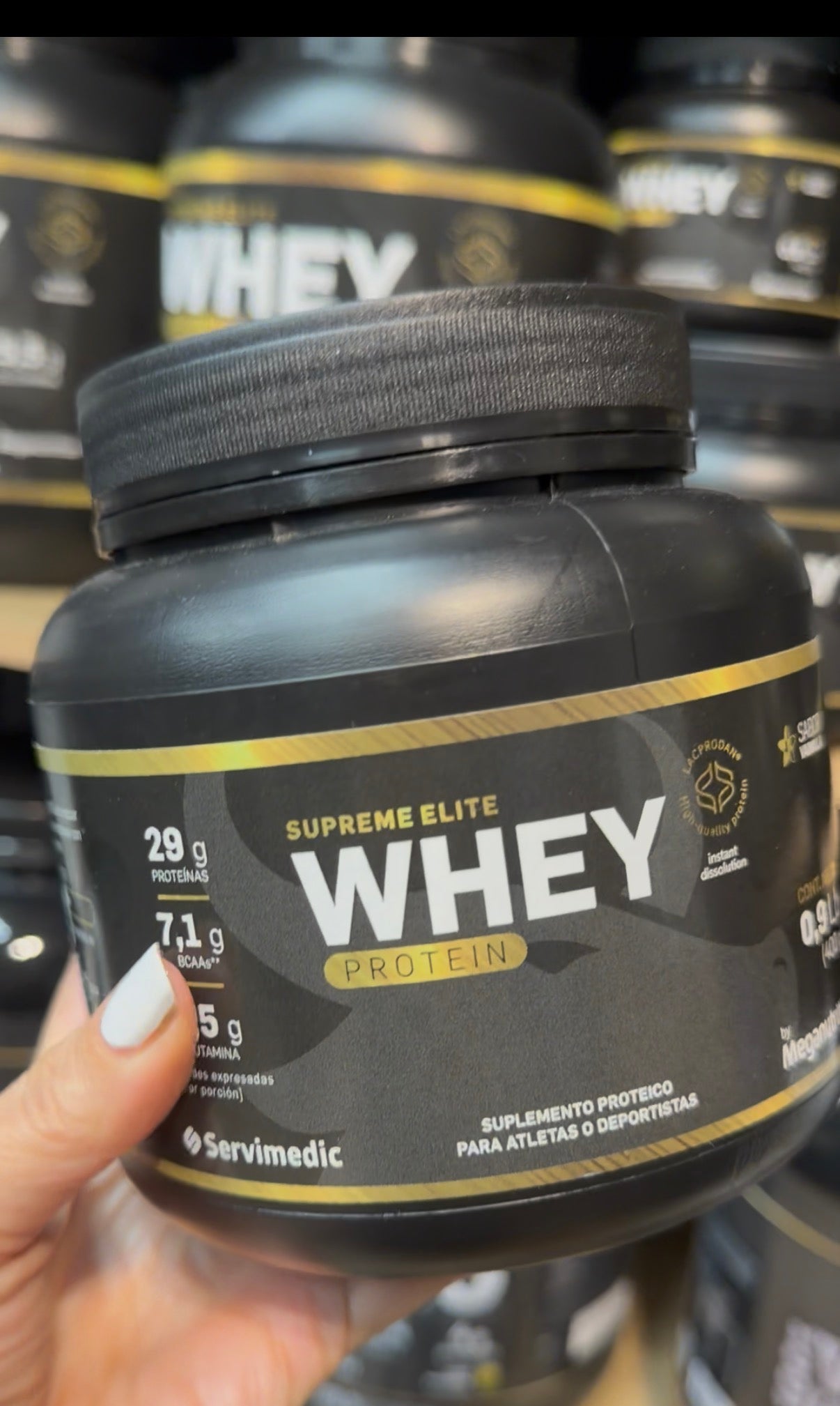 WHEY PROTEIN SERVIMEDIC x 400 10 SERV - MELANUTRITON