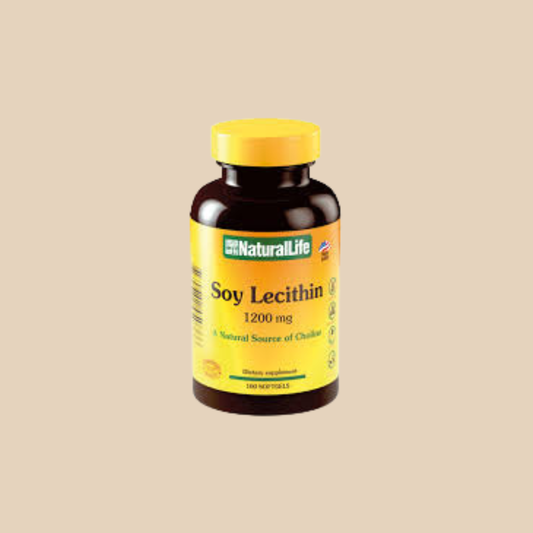 SOY LECITHIN 100 CAPS - NATURAL LIFE