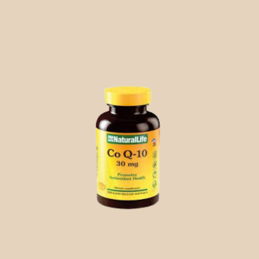 COENZIMA CO Q-10 30 MG 100 CAPS - NATURAL LIFE