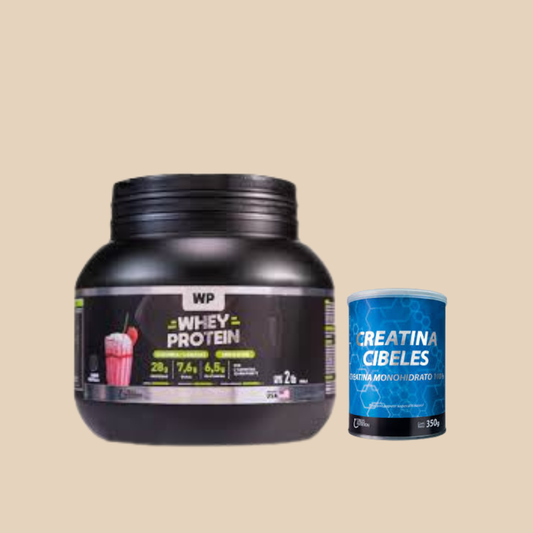Combo Whey Protein WP Protein + Creatina Cibeles 350gr