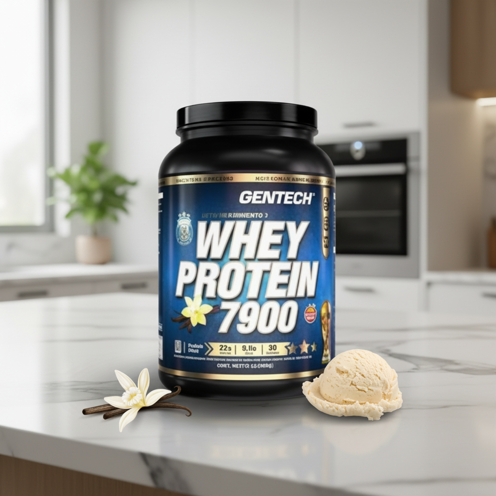 WHEY PROTEIN 7900 GENTECH. Vanilla (Libre de Gluten)