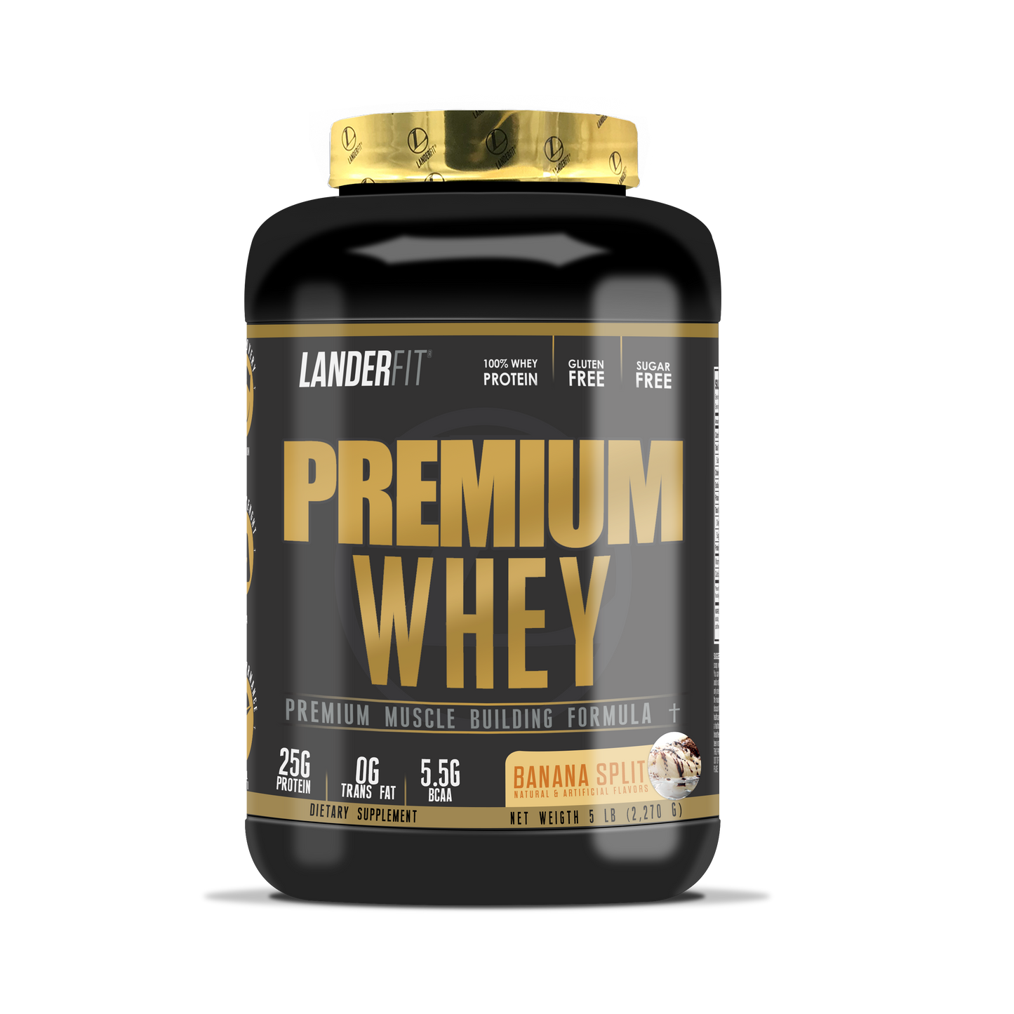 WHEY LANDERFIT 5 LB VAINILLA - LANDERFIT