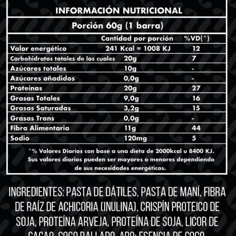 Barra proteina B3ST / Banana Split x10 - NATURAL BARS