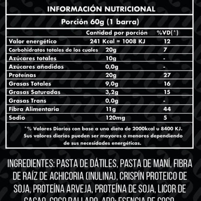 Barra proteina B3ST / Banana Split x10 - NATURAL BARS