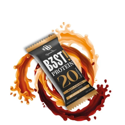 Barra proteina B3ST / Salty Caramel x10 - NTURAL BARS