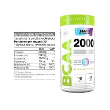 BCAA 2000 STAR NUTRITION X 120 CAPSULAS USA – STAR NUTRITION