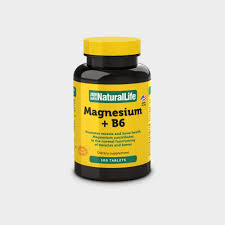 Magnesium + B6 100caps. Natural Life