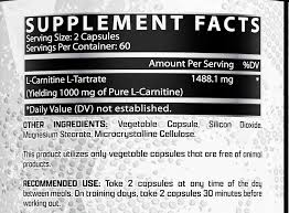 L- CARNITINE 120CT - NUTREX