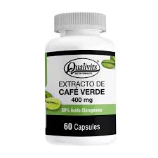 CAFÉ VERDE 400 MG 60 CAPS - QUALIVITS