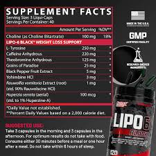 LIPO-6 BLACK UC STIM FREE 60CT - NUTREX