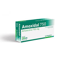 Amoxidal 750 mg 20 comp