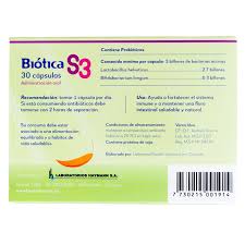 BIOTICA S3 30 CAPS - BIOTICA