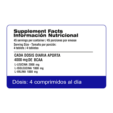 BCAA 4000 120 TABS. - QUALIVITS