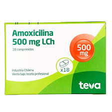 Amoxicilina 500 mg LCh 18 comp