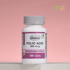 Ácido Fólico 800 mcg (Metil Folato) – 100 Tabs - QUALIVITS