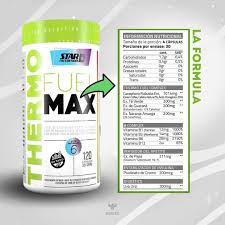 Thermo Fuel Max. 120 Cáps. Star Nutrition. Quemador Sin Sabor