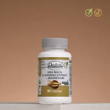 QUALIVITS MAX MACA & GINSENG EXTRACTS 60 CAPS. - QUALIVITS