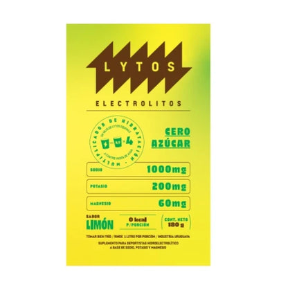 Electrolitos 180gs LYTOS - Limón