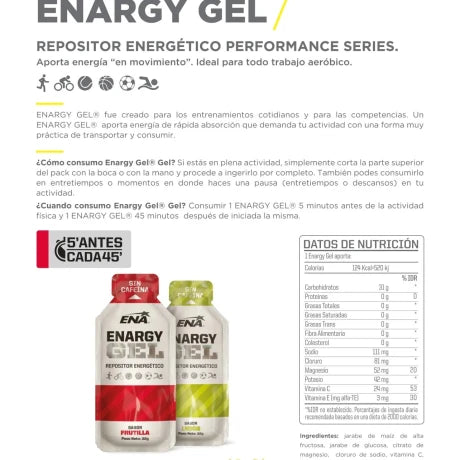 GEL ENERGY LIMON 32GM – ENA