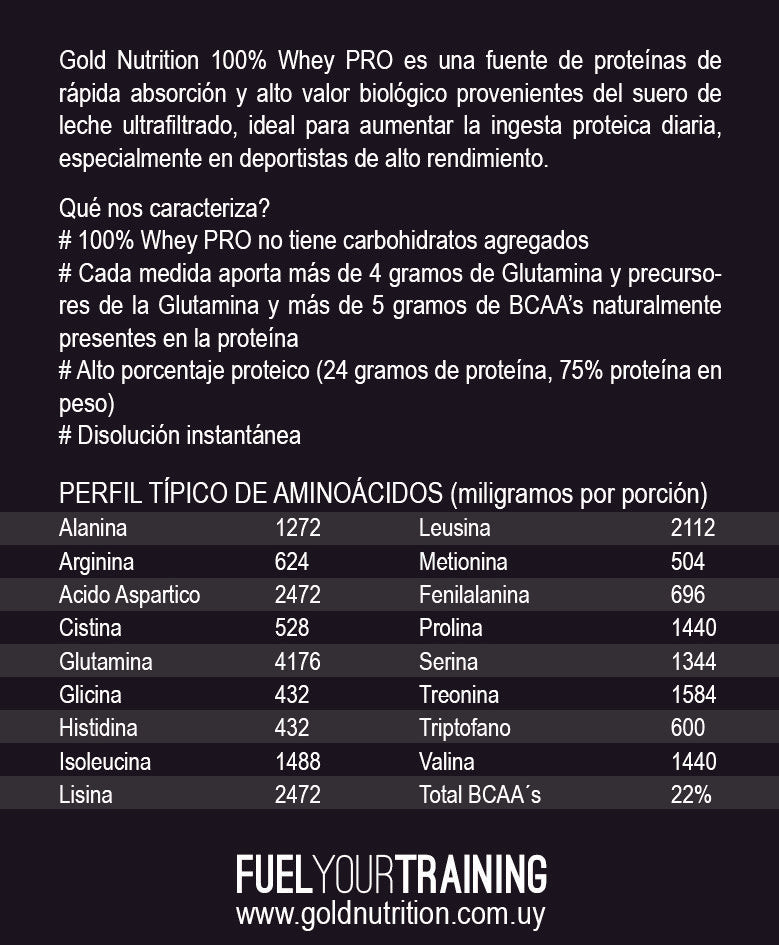 GOLD NUTRITION WHEY PRO NATURAL 2LB – GOLD NUTRITION