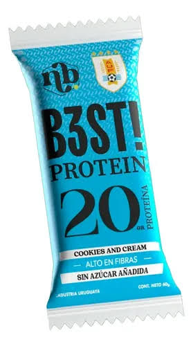 Barra Proteica Best Protein Coockies & Cream 60 g