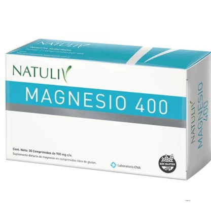NATULIV ENA MAGNESIO PLUS 400 MG 30 CAPS - ENA