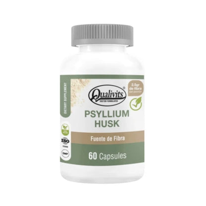 Psyllium Husk 60caps. Qualivits