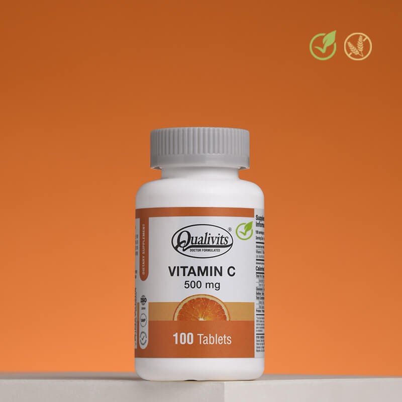 VITAMINA C - 500 MG 100 TABS. - QUALIVITS
