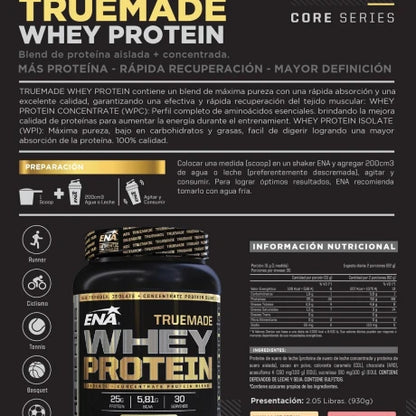 ENA WHEY TRUE MADE VAINILLA 2LB – ENA