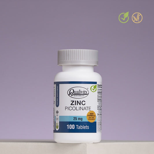 ZINC 40 MG 100 TABS. - QUALIVITS